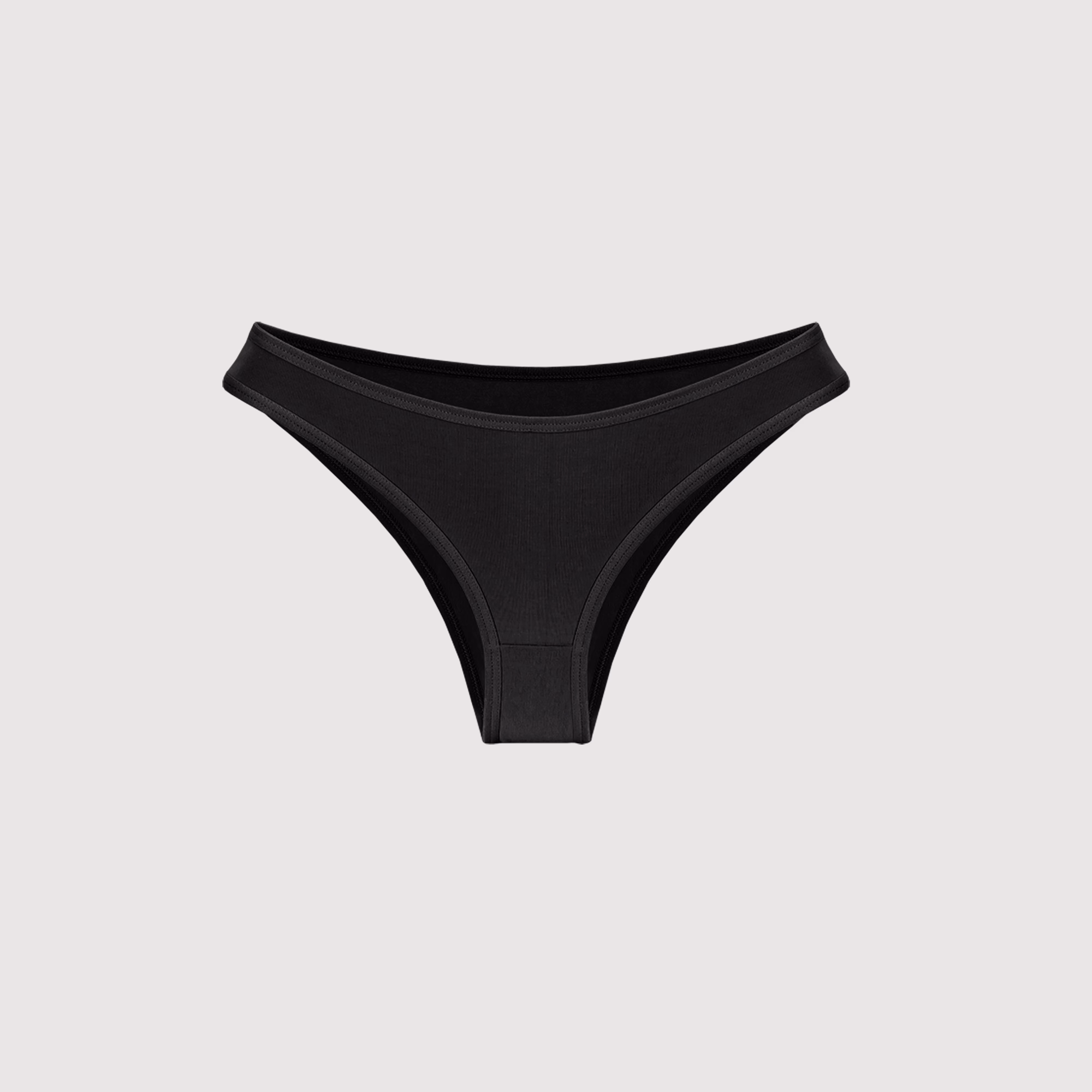 Bikini con suave elástico en cintura y piernas